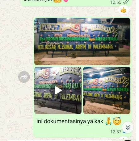 Pengiriman Papan Bunga Duka Cihara
