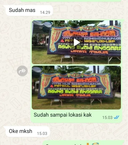 Pengiriman Papan Bunga Cihara
