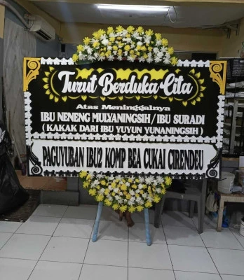 Papan Bunga di Cihara